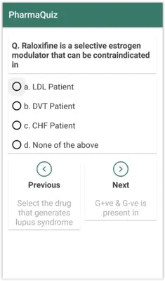 PharmaQuiz android App screenshot 3