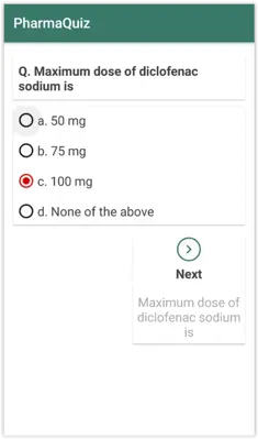 PharmaQuiz android App screenshot 5